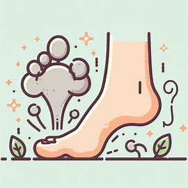 足の臭いをとる方法